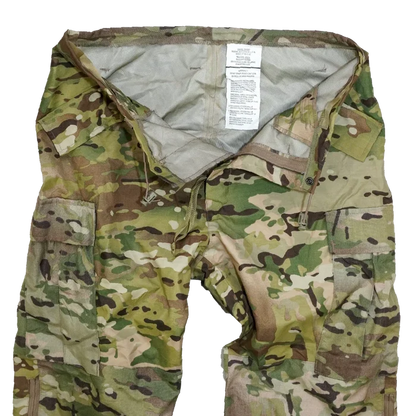 USGI Multicam APECS Wet Weather Trousers - Small Short - US Army Surplus - Rain Trousers