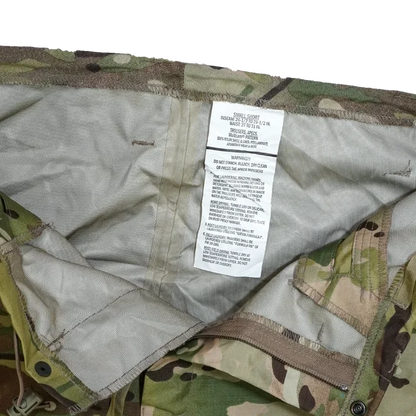 USGI Multicam APECS Wet Weather Trousers - Small Short - US Army Surplus - Rain Trousers