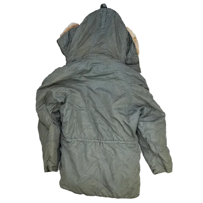 USGI N-3B Cold Weather Parka with Fur Trim Hood - Small - US Army Surplus - Parkas
