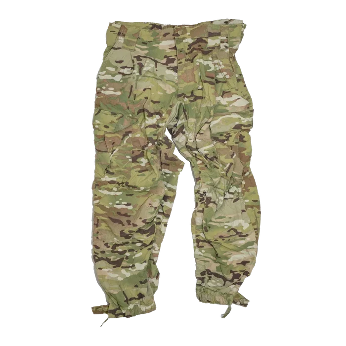 USGI OCP Soft Shell Trousers - Small Short - US Army Surplus - Softshell Trousers