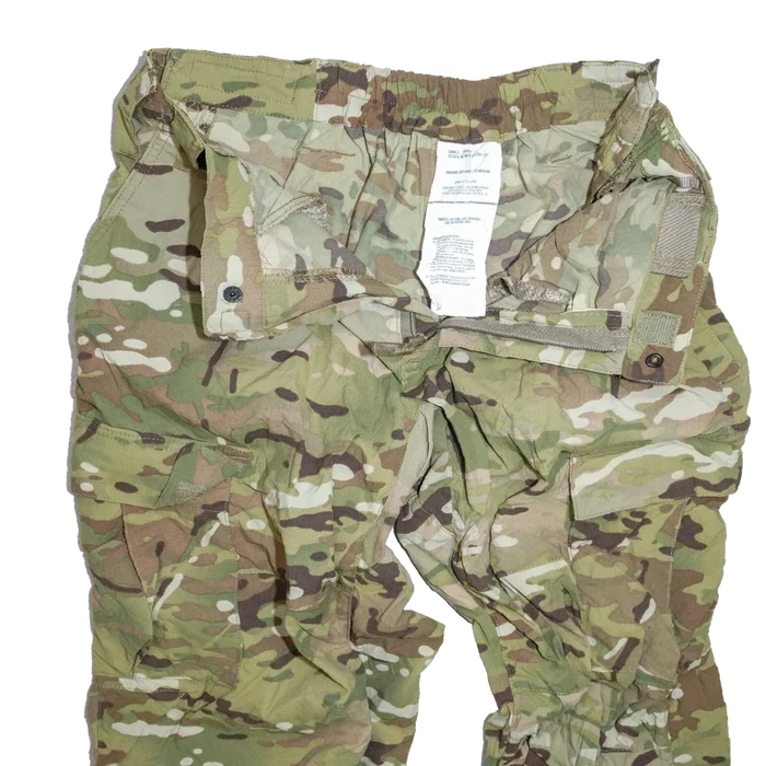USGI OCP Soft Shell Trousers - Small Short - US Army Surplus - Softshell Trousers