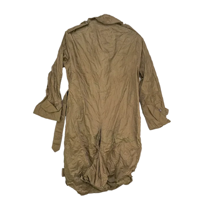 USGI Taupe Shade No. 179 Nylon Raincoat - 36R, Small - US Army Surplus - Rain Jackets
