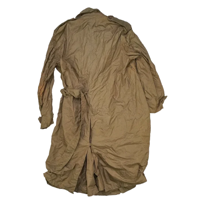 USGI Taupe Shade No. 179 Nylon Raincoat - 38R, Medium - US Army Surplus - Rain Jackets