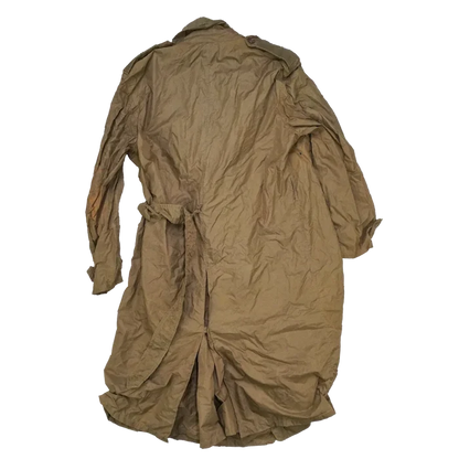 USGI Taupe Shade No. 179 Nylon Raincoat - 38R, Medium - US Army Surplus - Rain Jackets