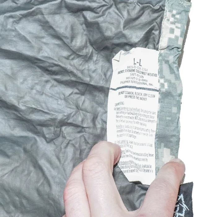 USGI UCP Extreme Cold Weather Waterproof Jacket - Large Long - US Army Surplus - Rain Jackets