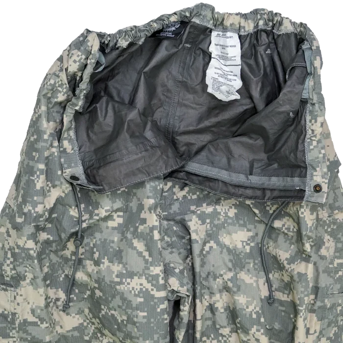USGI UCP Extreme Cold Weather Waterproof Trousers - Large Regular - US Army Surplus - Rain Trousers