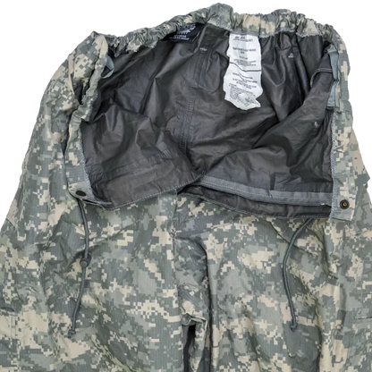 USGI UCP Extreme Cold Weather Waterproof Trousers - Large Regular - US Army Surplus - Rain Trousers