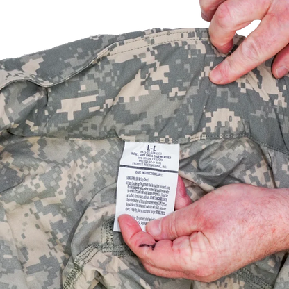 USGI UCP Softshell Jacket - Large Long - US Army Surplus - Softshell Jacket