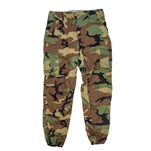 USGI Woodland BDU Trousers - Medium Long - US Army Surplus - Combat Trousers