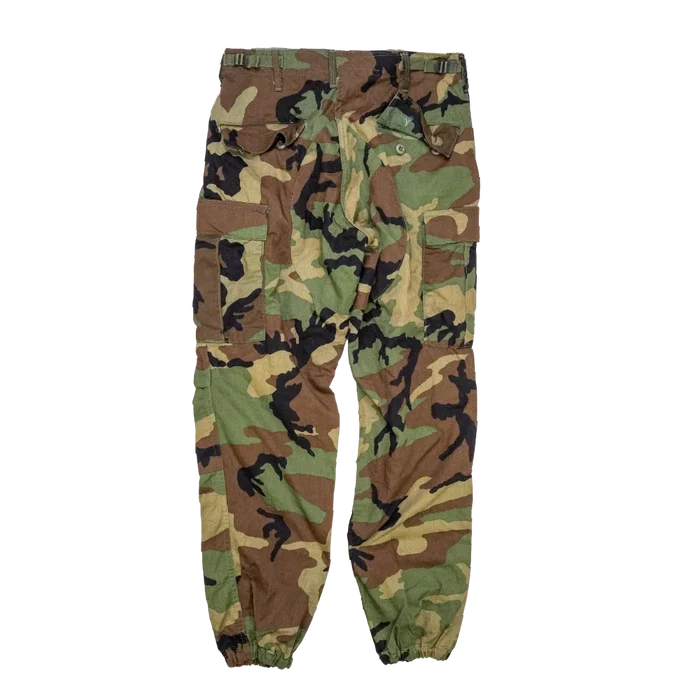 USGI Woodland BDU Trousers - Medium Long - US Army Surplus - Combat Trousers