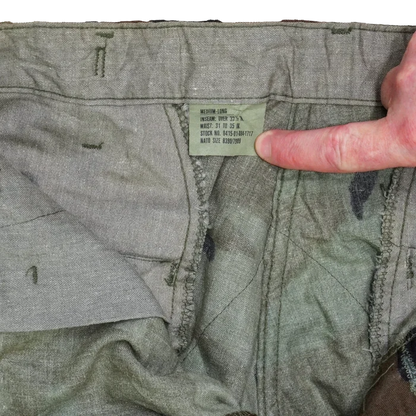 USGI Woodland BDU Trousers - Medium Long - US Army Surplus - Combat Trousers
