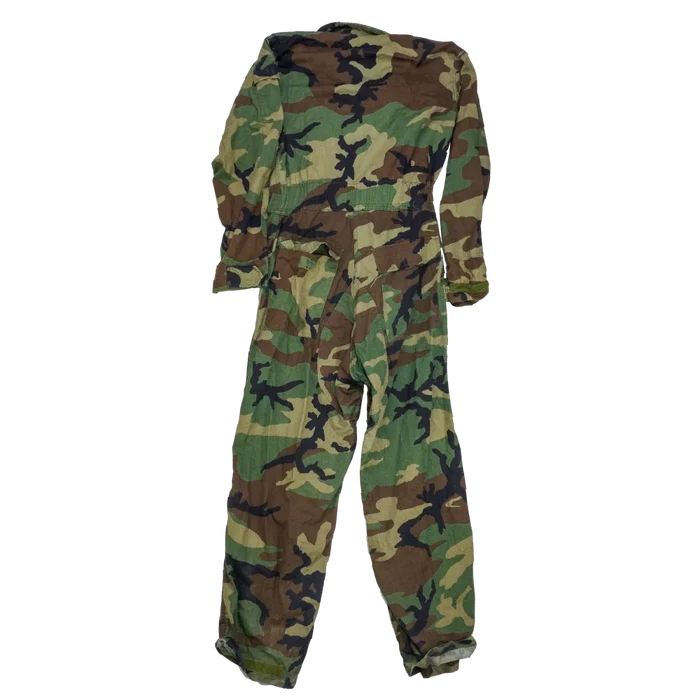 USGI Woodland Cold Weather Mechanics Coveralls - Medium - US Army Surplus - Overalls