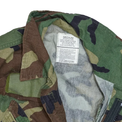 USGI Woodland Cold Weather Mechanics Coveralls - Medium - US Army Surplus - Overalls