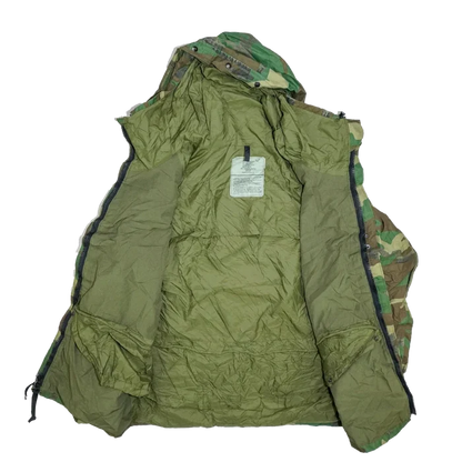 USGI Woodland Gore-Tex Jacket - Large Long - US Army Surplus - Rain Jackets