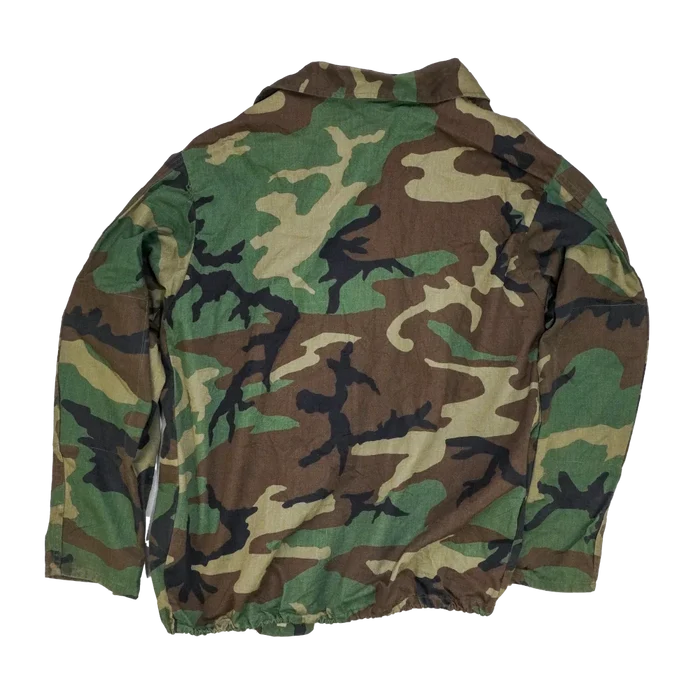 USGI Woodland NBC Jacket w/ Lining Removed - Large - US Army Surplus - Field Jackets