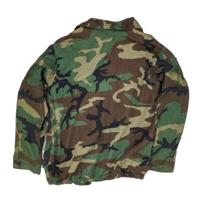 USGI Woodland NBC Jacket w/ Lining Removed - Large - US Army Surplus - Field Jackets