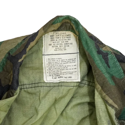USGI Woodland RDF Shirt - Small Regular, Item 1 - US Army Surplus - Field Shirts