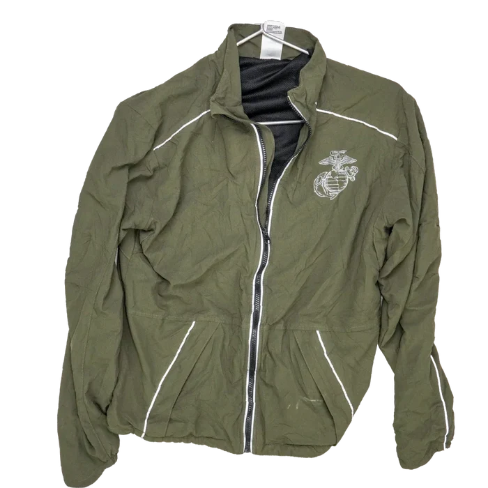 USMC PT Tracksuit Jacket - Small Long, Item 2 - USMC Surplus - Track Pants