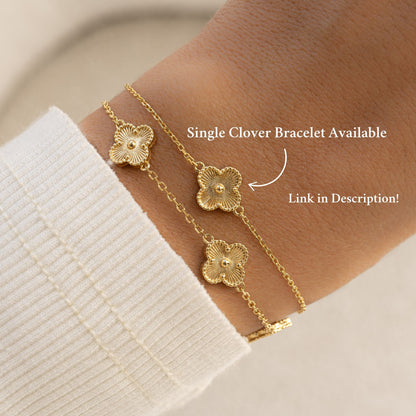 Ella Four Leaf Clover Bracelet