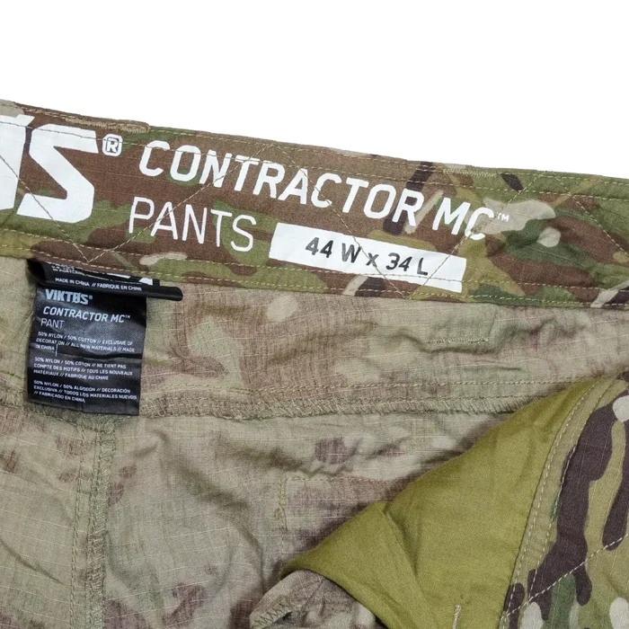Viktos Contractor Multicam Trousers - 44x34, 2XLarge - Army & Outdoors - Combat Trousers