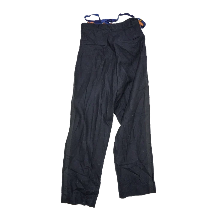 Vintage Black Wool Service Dress Trousers - 28x27, Small - US Army Surplus - Dress Trousers