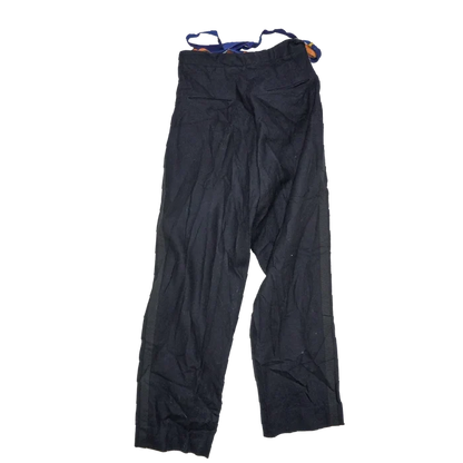 Vintage Black Wool Service Dress Trousers - 28x27, Small - US Army Surplus - Dress Trousers