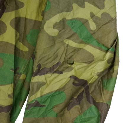 Vintage Fieldline Woodland Rain Jacket - Medium - Army & Outdoors - Rain Jackets