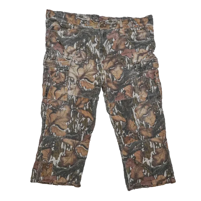 Vintage Mossy Oak Camo Field Trousers - 3XLarge - Army & Outdoors - Work Trousers