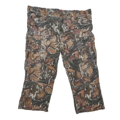 Vintage Mossy Oak Camo Field Trousers - 3XLarge - Army & Outdoors - Work Trousers