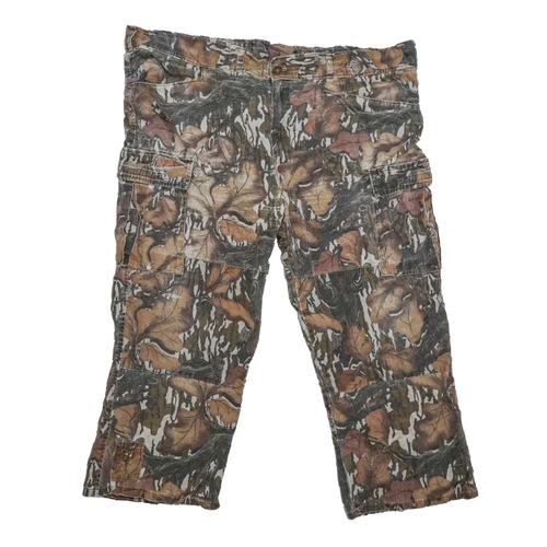 Vintage Mossy Oak Camo Field Trousers - 3XLarge - Army & Outdoors - Work Trousers