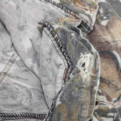 Vintage Mossy Oak Camo Field Trousers - 3XLarge - Army & Outdoors - Work Trousers