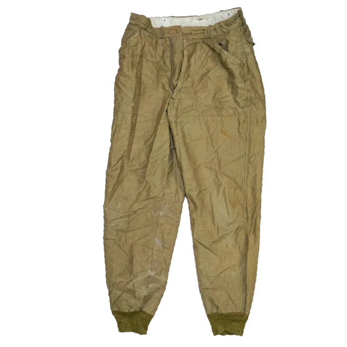 Vintage Sears Sportswear Khaki Hunting Pants - 34x31, Medium - Army & Outdoors - Cargo Trousers