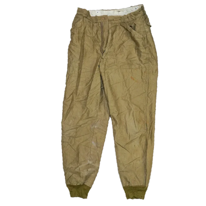 Vintage Sears Sportswear Khaki Hunting Pants - 34x31, Medium - Army & Outdoors - Cargo Trousers