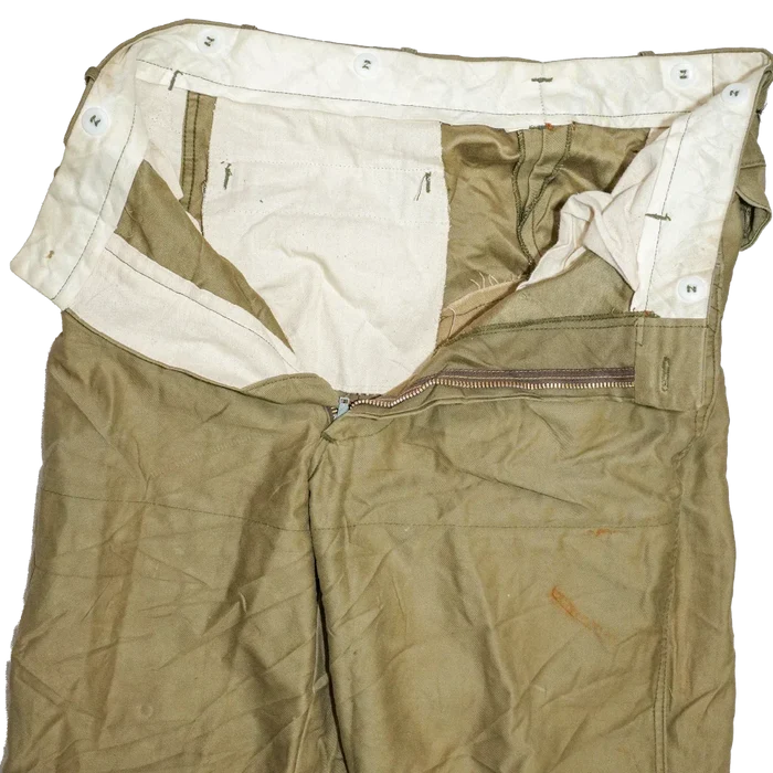 Vintage Sears Sportswear Khaki Hunting Pants - 34x31, Medium - Army & Outdoors - Cargo Trousers
