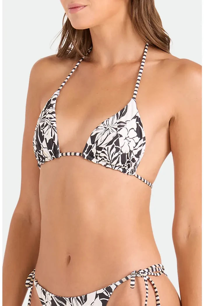 VOLCOM HIBISCUS DIAMOND TRIANGLE BIKINI TOP