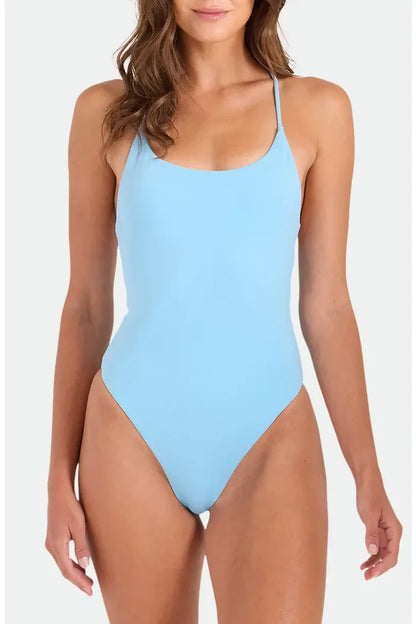 VOLCOM SIMPLY SEAMLESS 1 PIECE BATHING SUIT