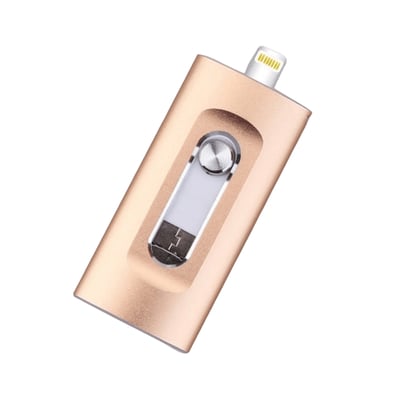 ‚ú®3-in-1 High-Capacity USB Drive with Fingerprint SecurityÔºàfor iPhoneÔºâ