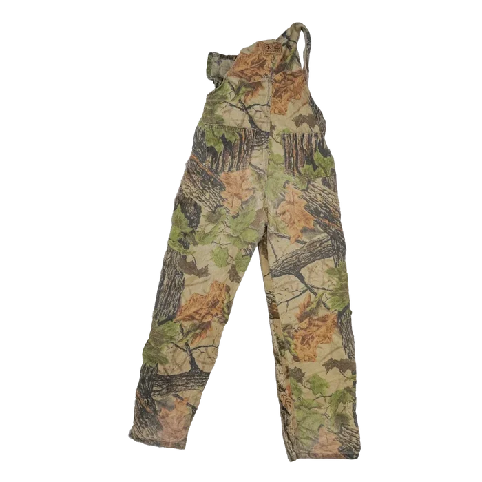 Walls Outdoors Realtree Camo Kids Bib Overalls - 12, Large - Army & Outdoors - Overalls