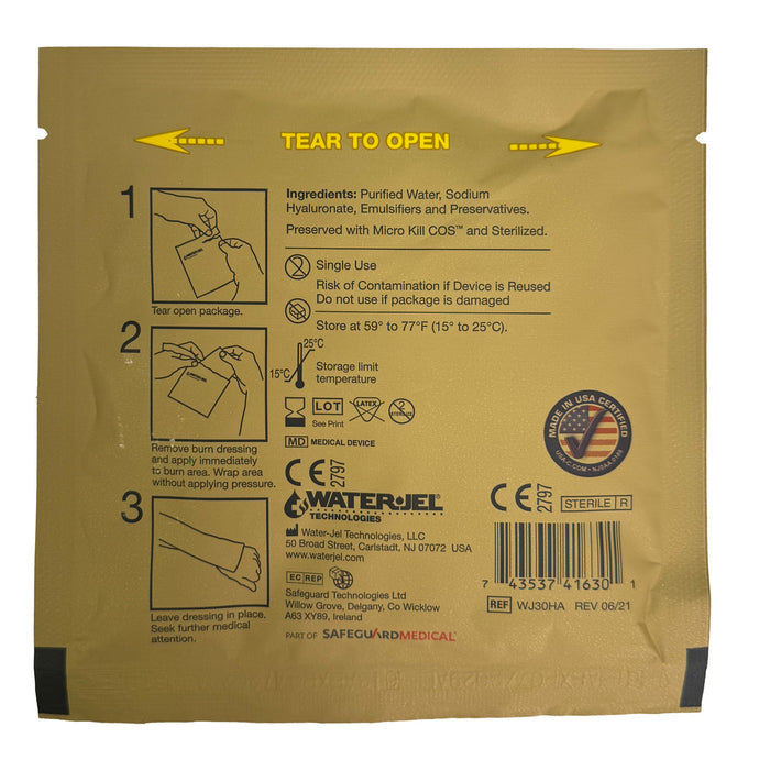Water-Jel® Military Burn Dressing 4" x 16"