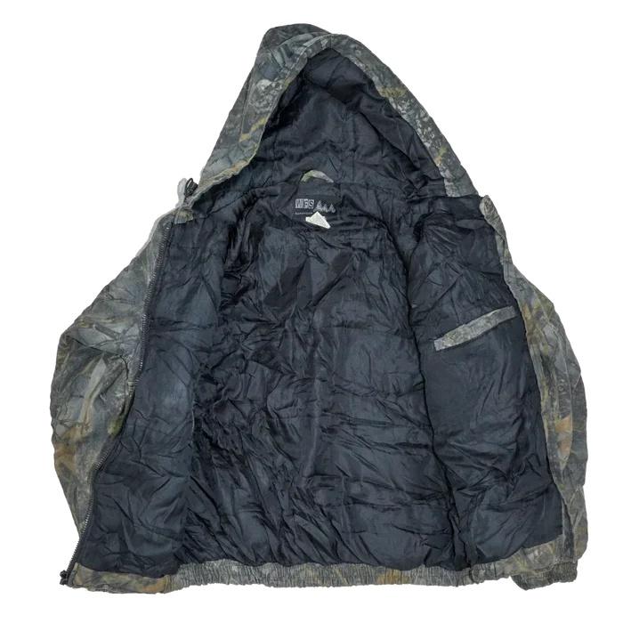 WFS Element Gear Lined Camo Jacket - Medium - Army & Outdoors - Field Jackets