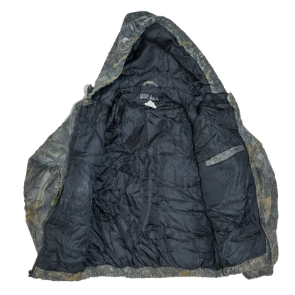 WFS Element Gear Lined Camo Jacket - Medium - Army & Outdoors - Field Jackets