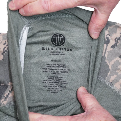 Wild Things ABU Combat Shirt - Large - Army & Outdoors - UBACS