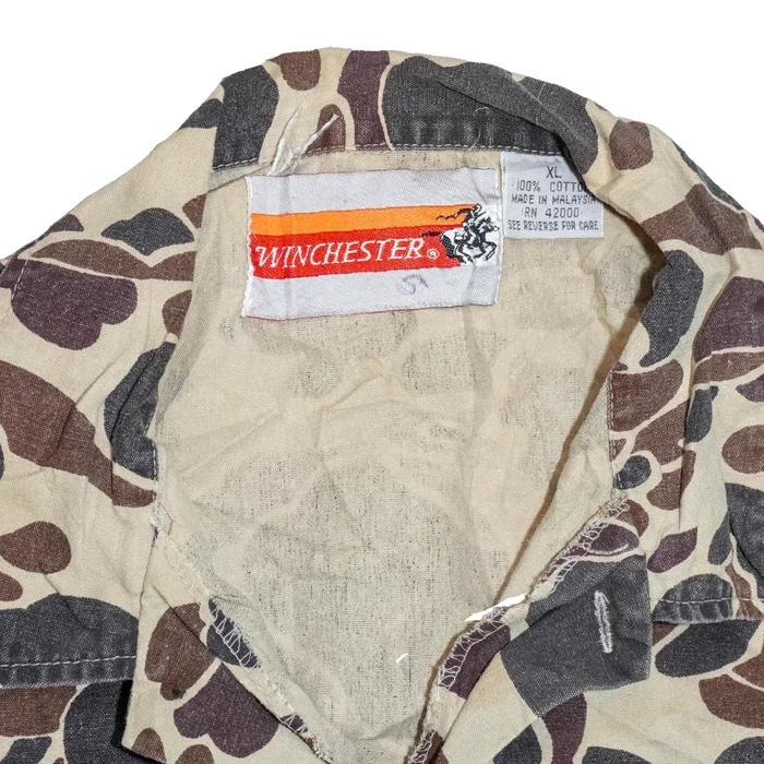 Winchester Duck Hunter Camo Field Shirt - XLarge - Army & Outdoors - Field Shirts