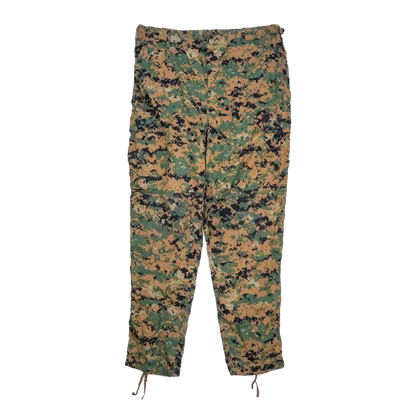 Woodland Digital BDU Trousers - 2XLarge - Army & Outdoors - Combat Trousers