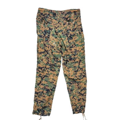 Woodland Digital BDU Trousers - 2XLarge - Army & Outdoors - Combat Trousers