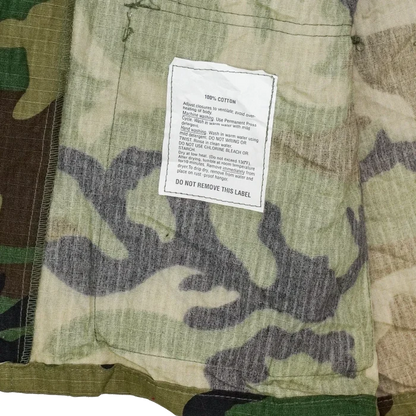 Woodland Ripstop BDU Shirt - Large Regular - Army & Outdoors - Field Shirts