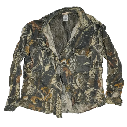 Woolrich Realtree Vented Shirt - Medium - Army & Outdoors - Field Shirts