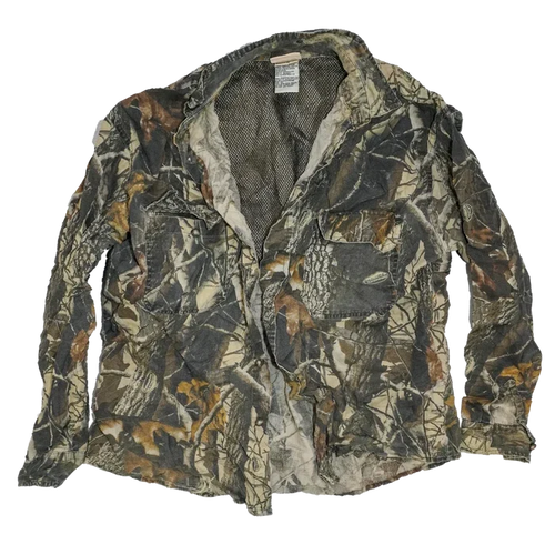 Woolrich Realtree Vented Shirt - Medium - Army & Outdoors - Field Shirts