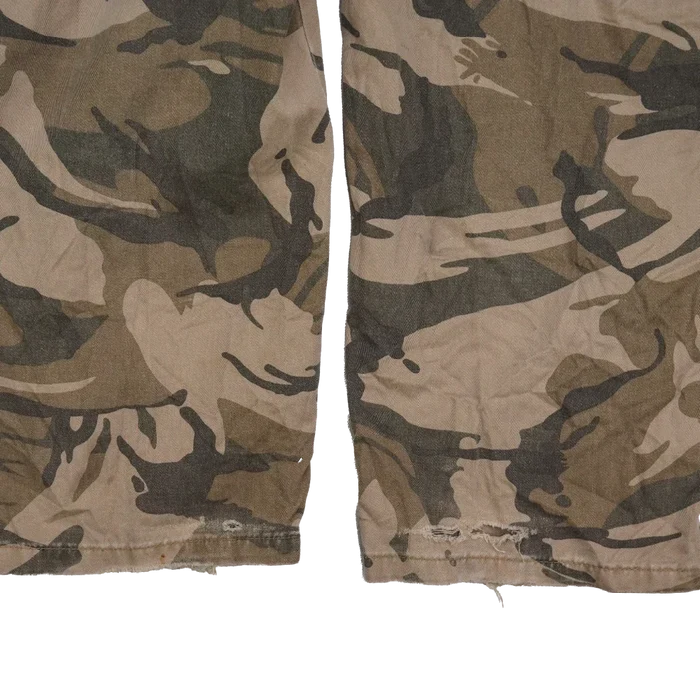 Wrangler Brown DPM Cargo Trousers - 32x30, Medium - Army & Outdoors - Cargo Trousers