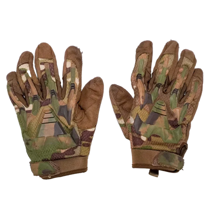 WTactful Multi Camo Gloves - XLarge - Film Production Used - Gloves